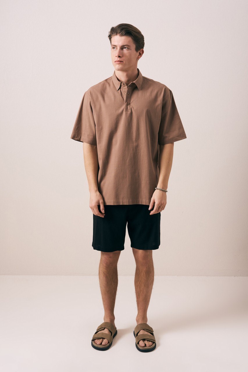 Wholesale Mens Mink Polo T-Shirt