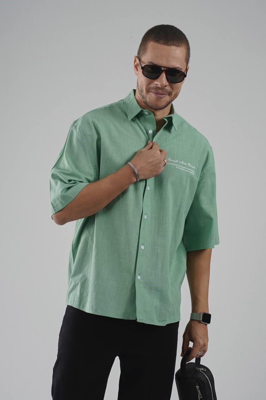 Wholesale Mens Mint Shirt