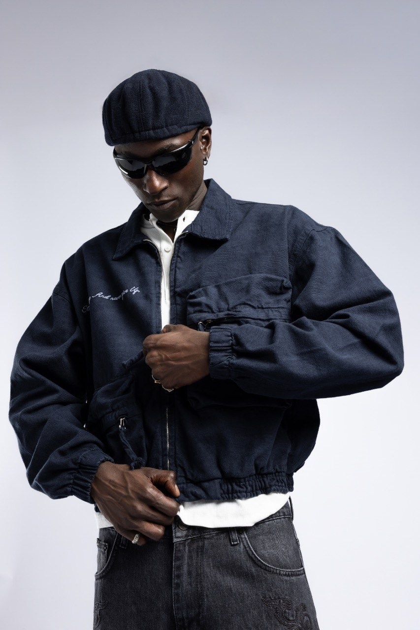 Wholesale Mens Navy Jean Jackets