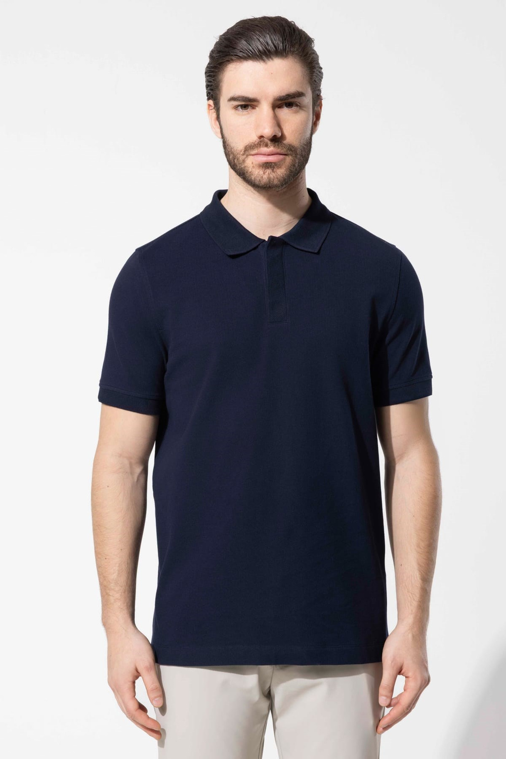 Wholesale Mens Navy Polo T-Shirt