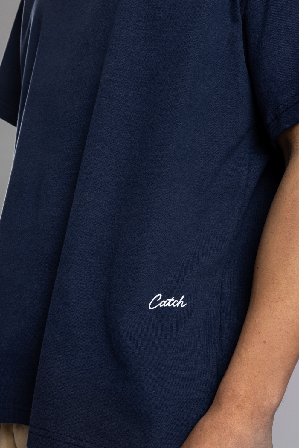 Wholesale Mens Navy Printed T-shirt