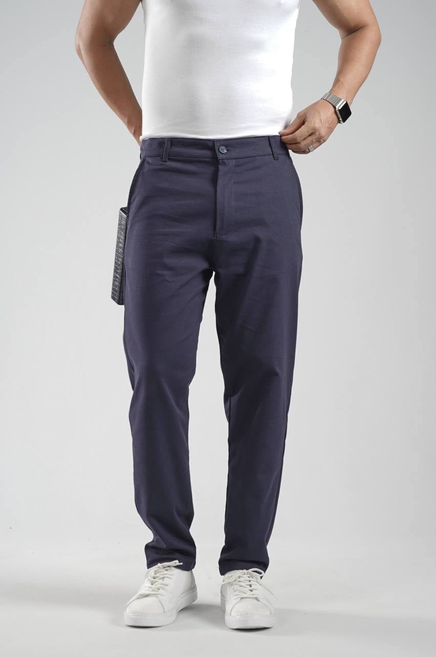 Wholesale Mens Navy Relaxed Pants