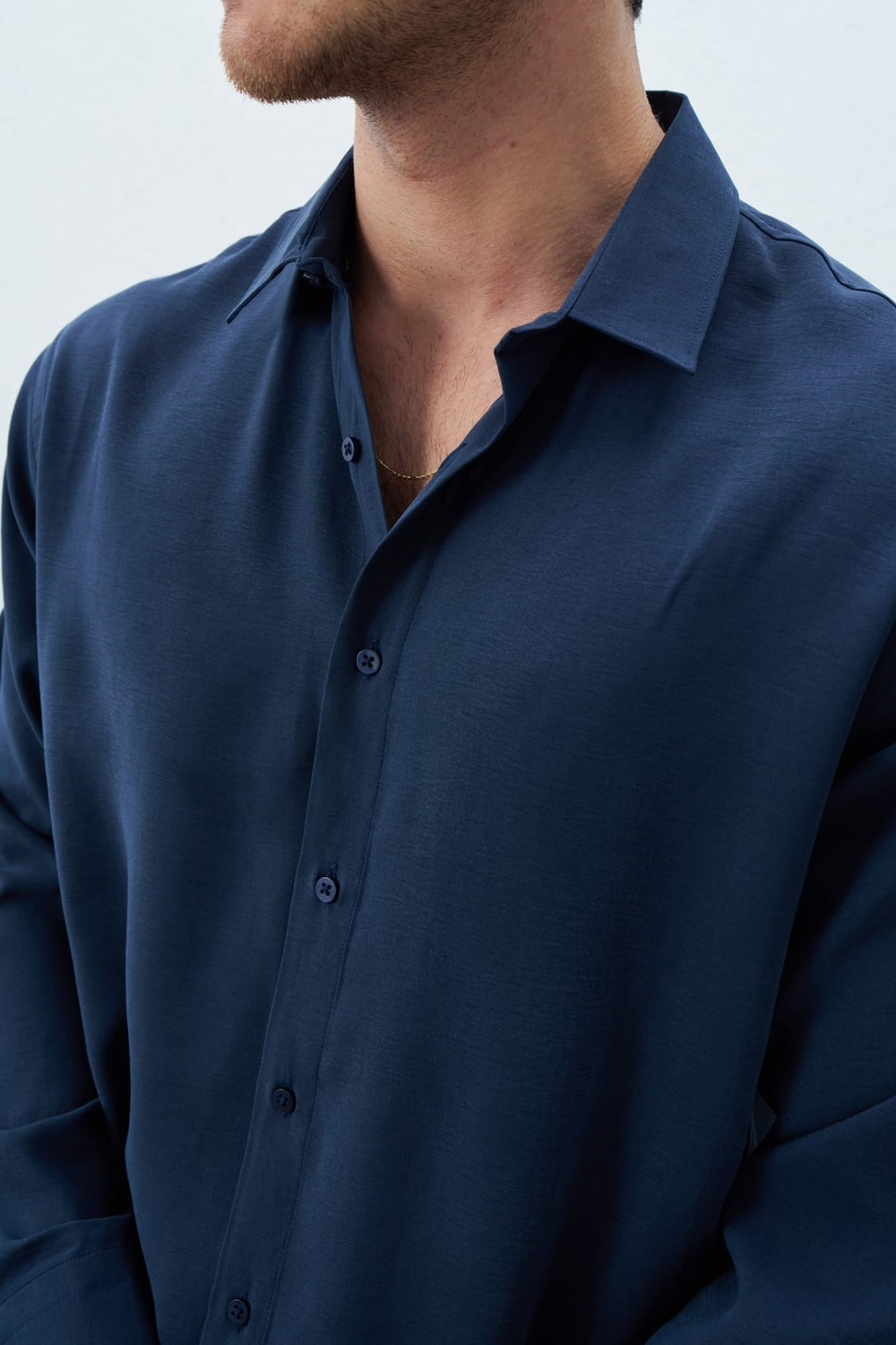 Wholesale Mens Navy Shirt
