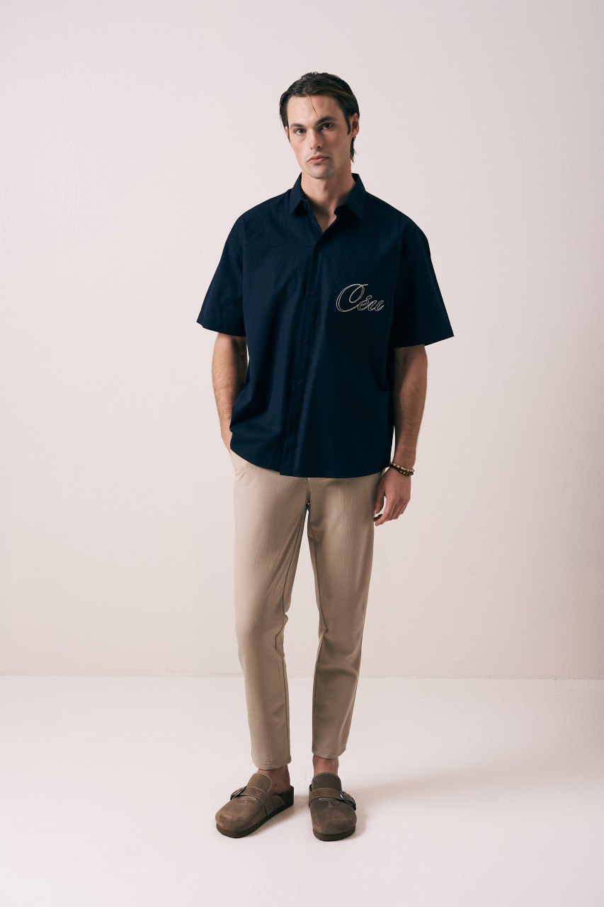 Wholesale Mens Navy Shirt
