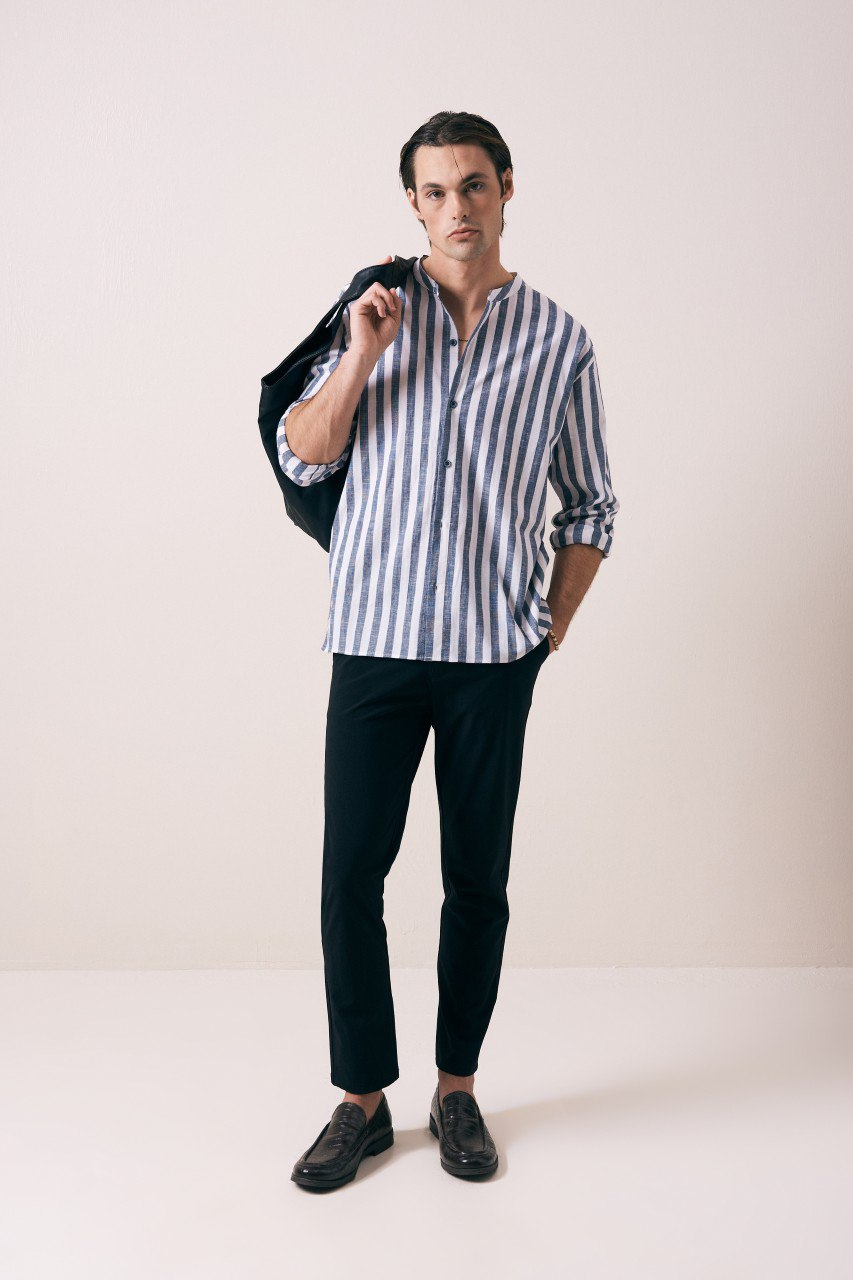 Wholesale Mens Navy Shirt