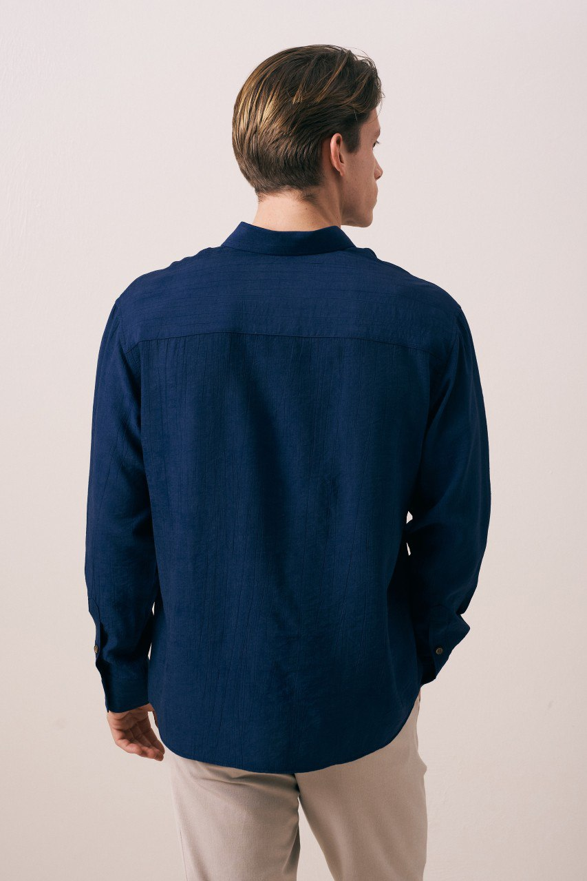 Wholesale Mens Navy Shirt