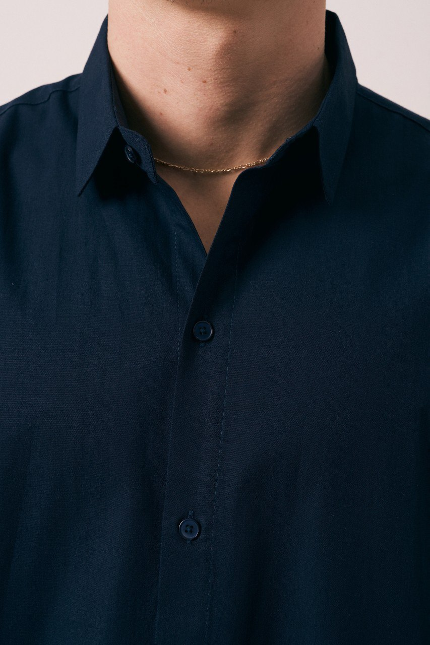 Wholesale Mens Navy Shirt