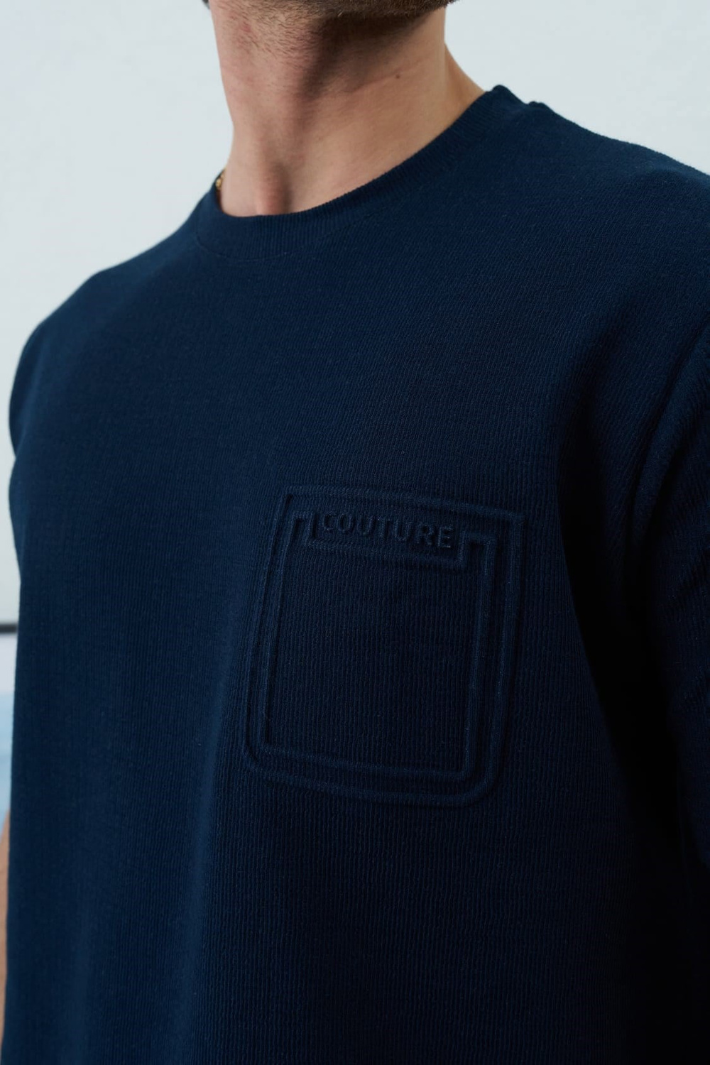 Wholesale Mens Navy T-Shirt
