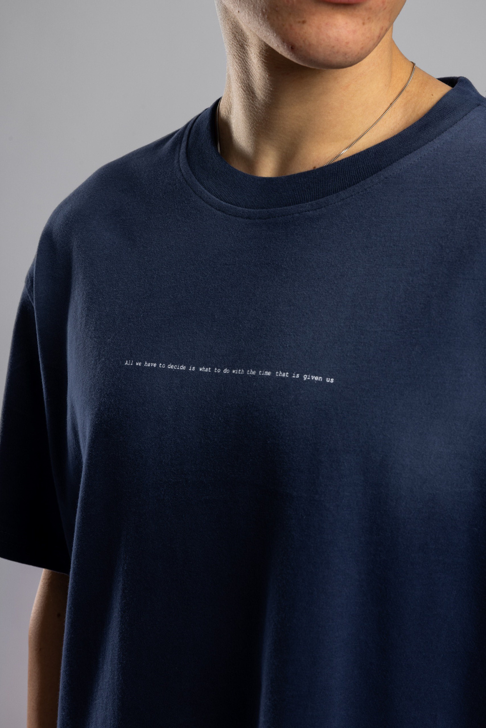 Wholesale Mens Navy T-shirt
