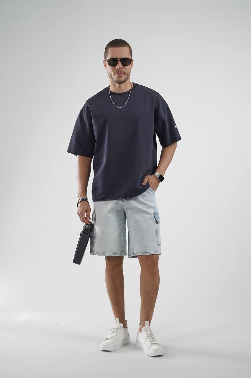 Wholesale Mens Navy T-Shirt
