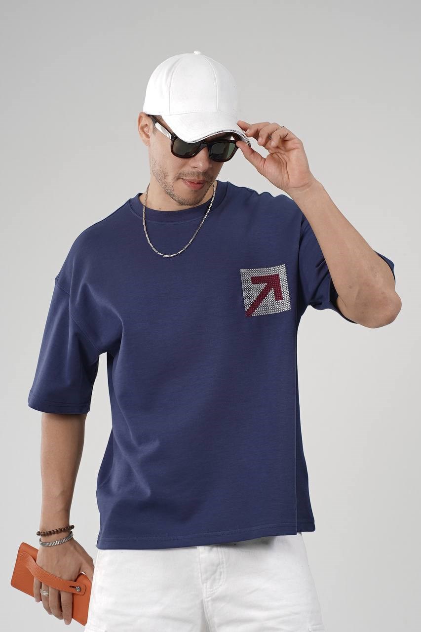 Wholesale Mens Navy T-Shirt