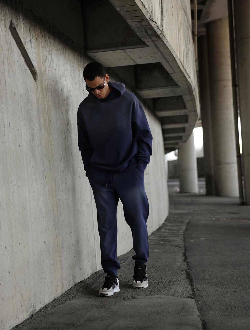 Wholesale Mens Navy Tracksuit