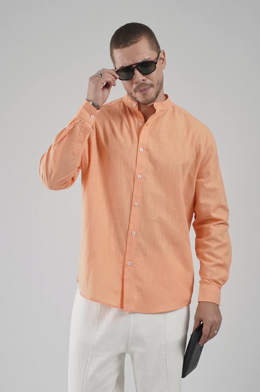 Wholesale Mens Ochre Shirt