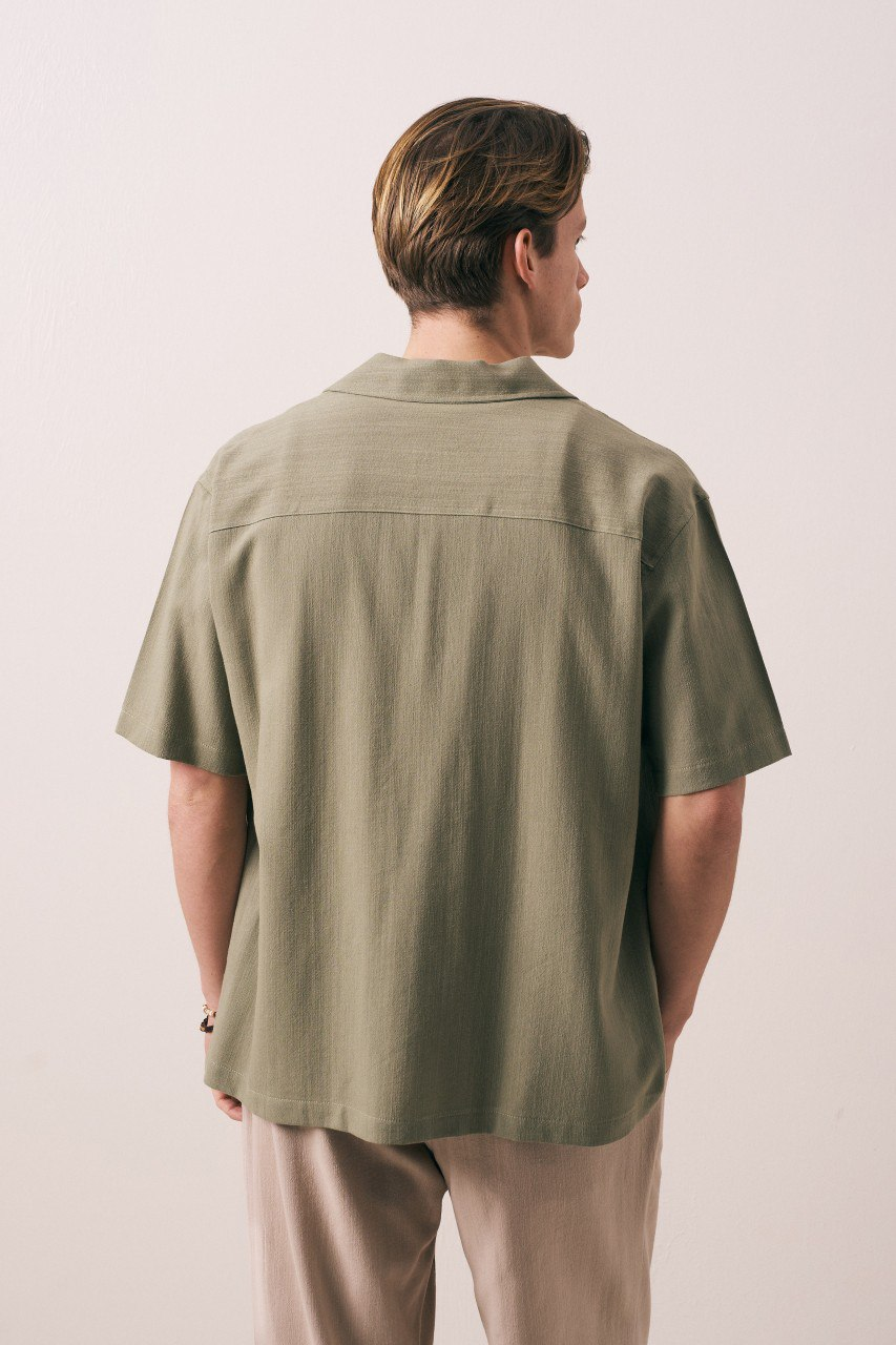 Wholesale Mens Olive Shirt