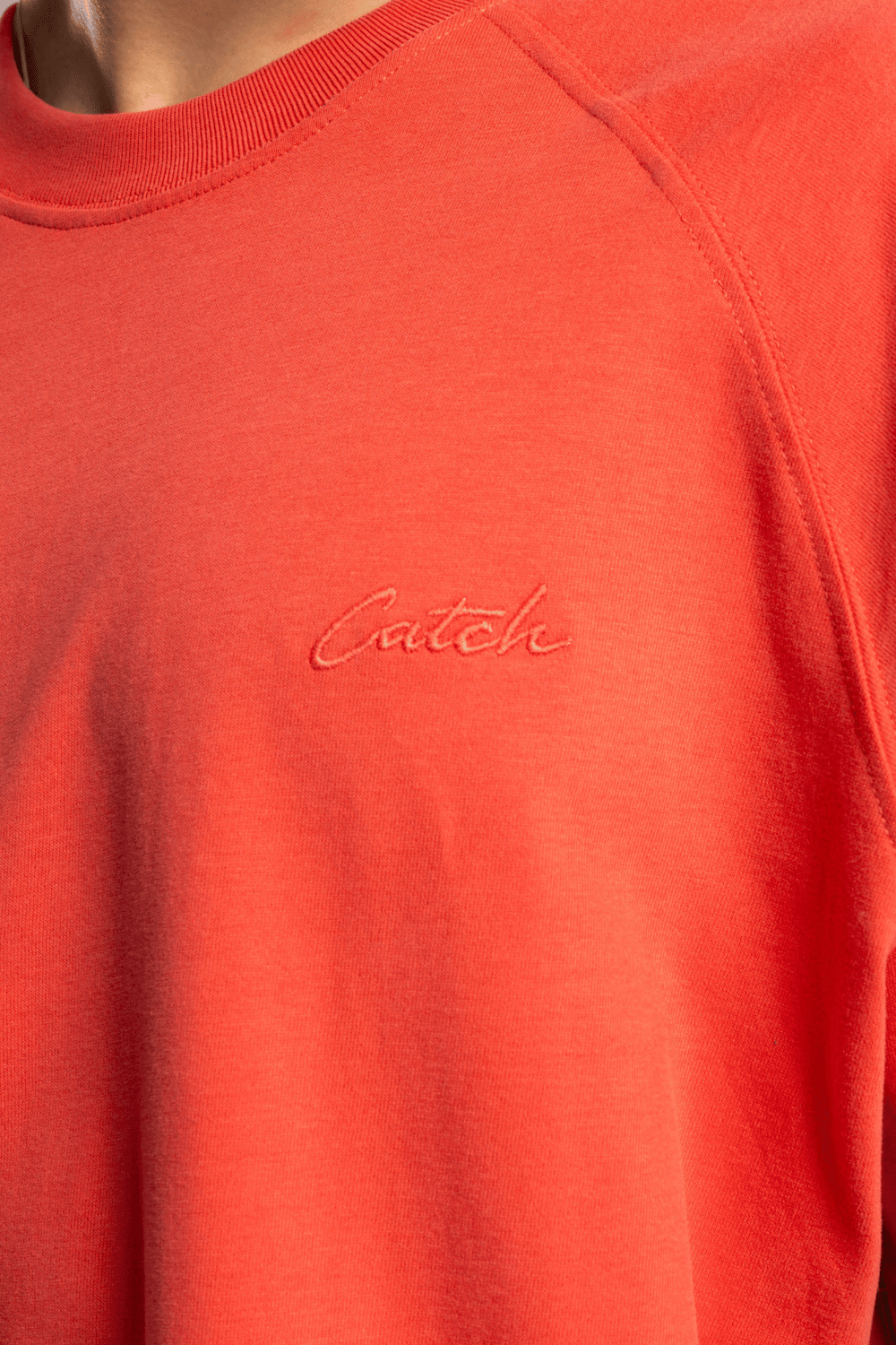 Wholesale Mens Orange Basic T-shirt