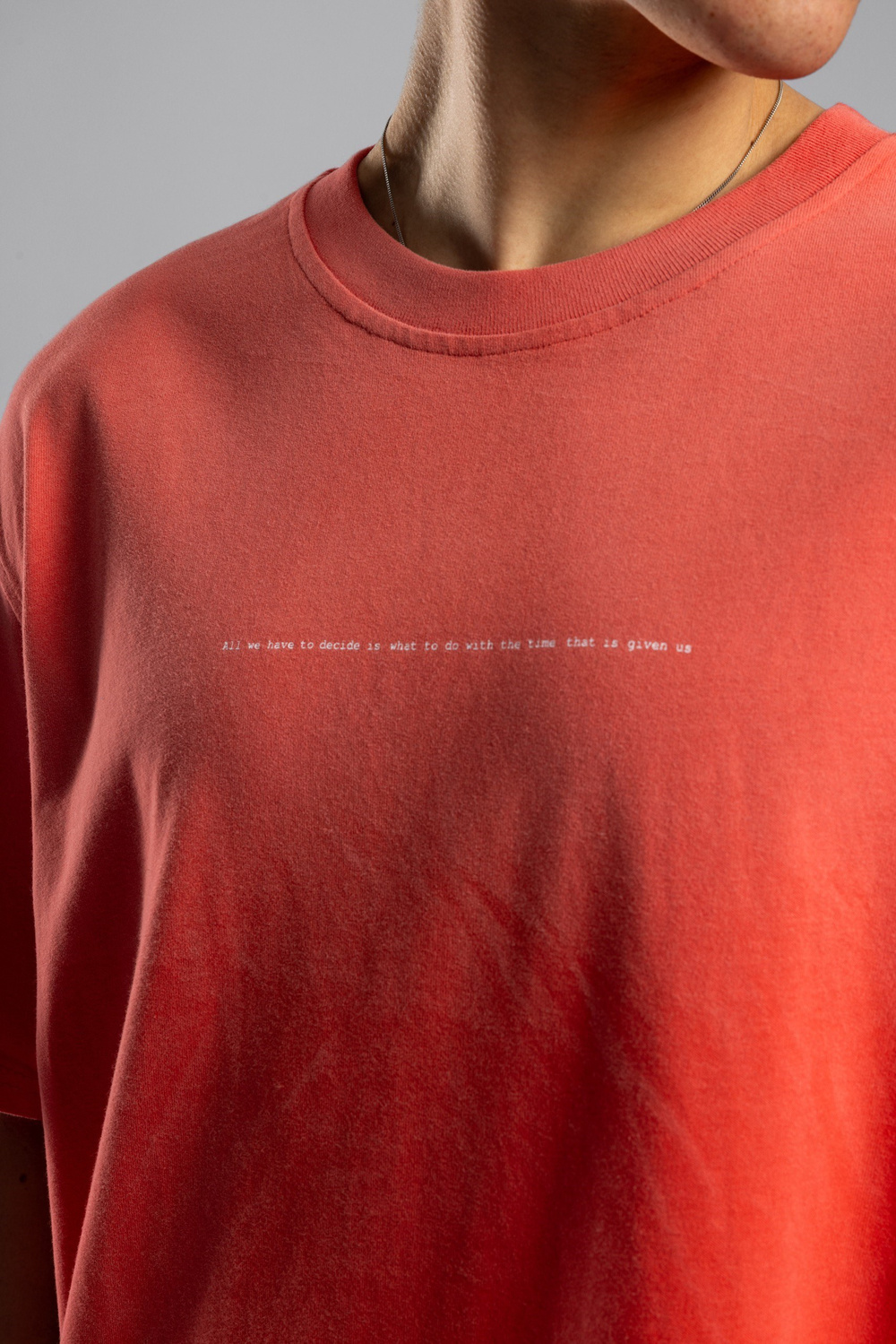 Wholesale Mens Orange T-shirt
