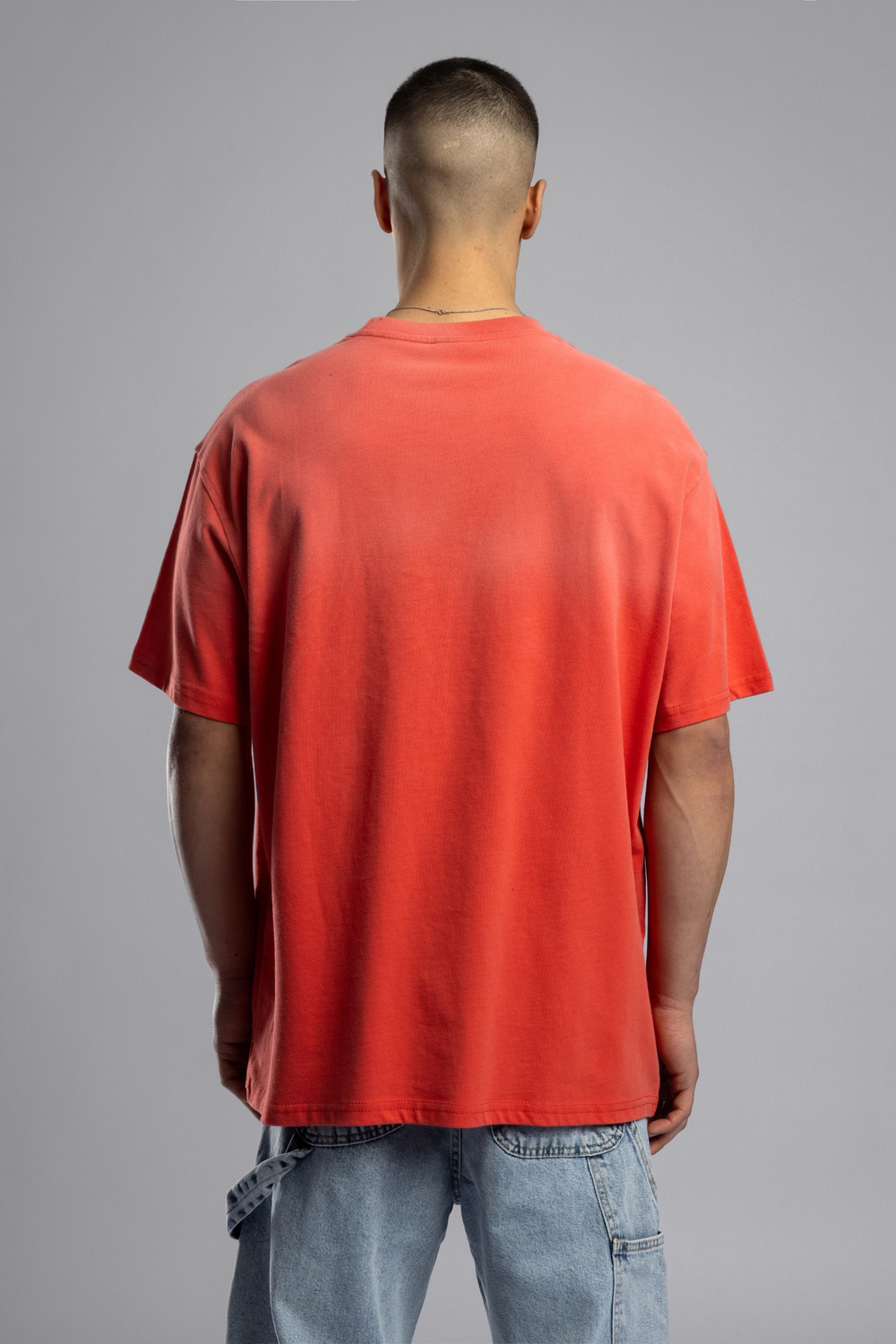 Wholesale Mens Orange T-shirt