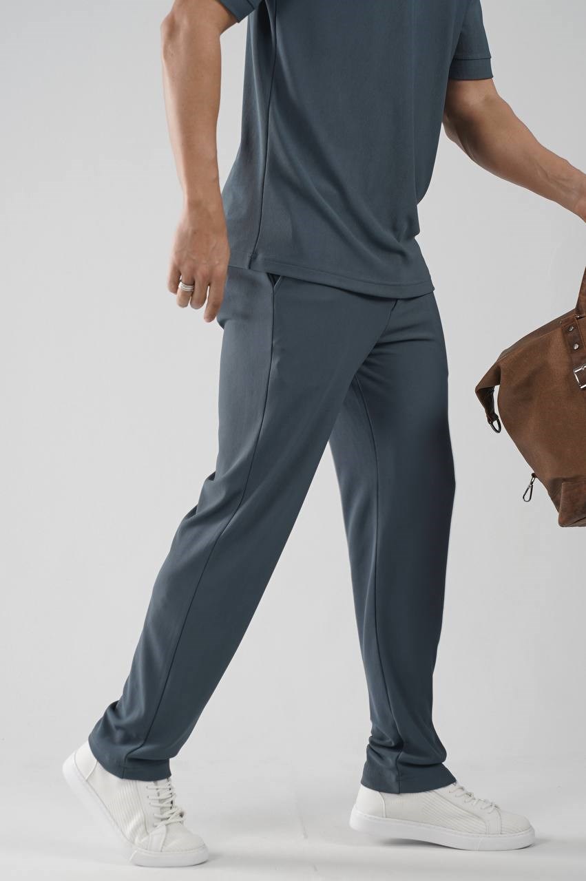 Wholesale Mens Petrol T-Shirt and Pants Set