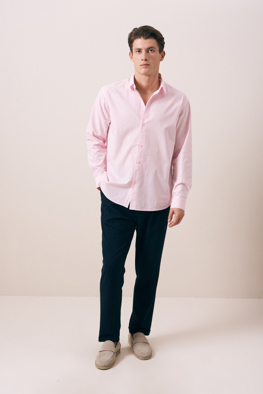 Wholesale Mens Pink Shirt