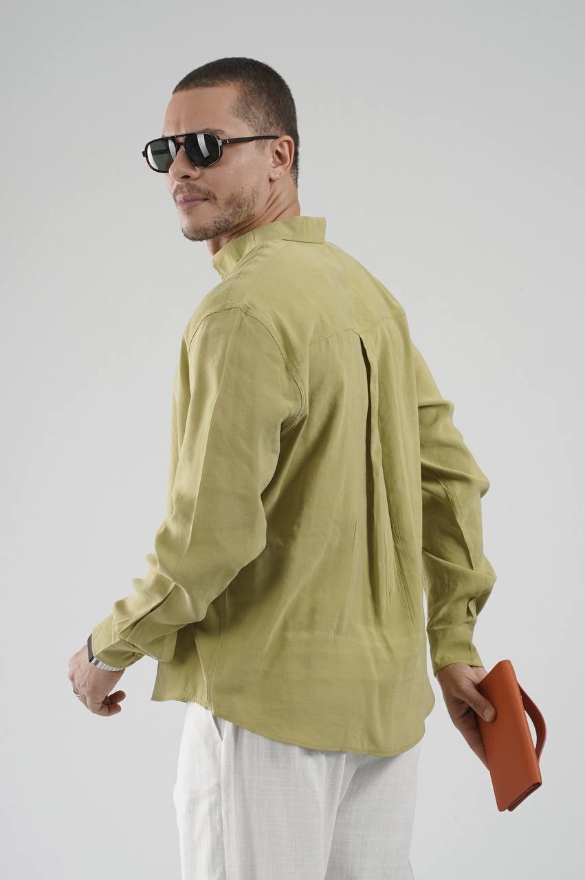Wholesale Mens Pistachio Shirt