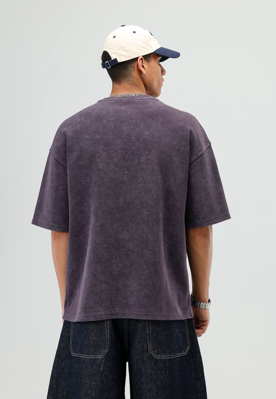 Wholesale Mens Purple T-Shirt