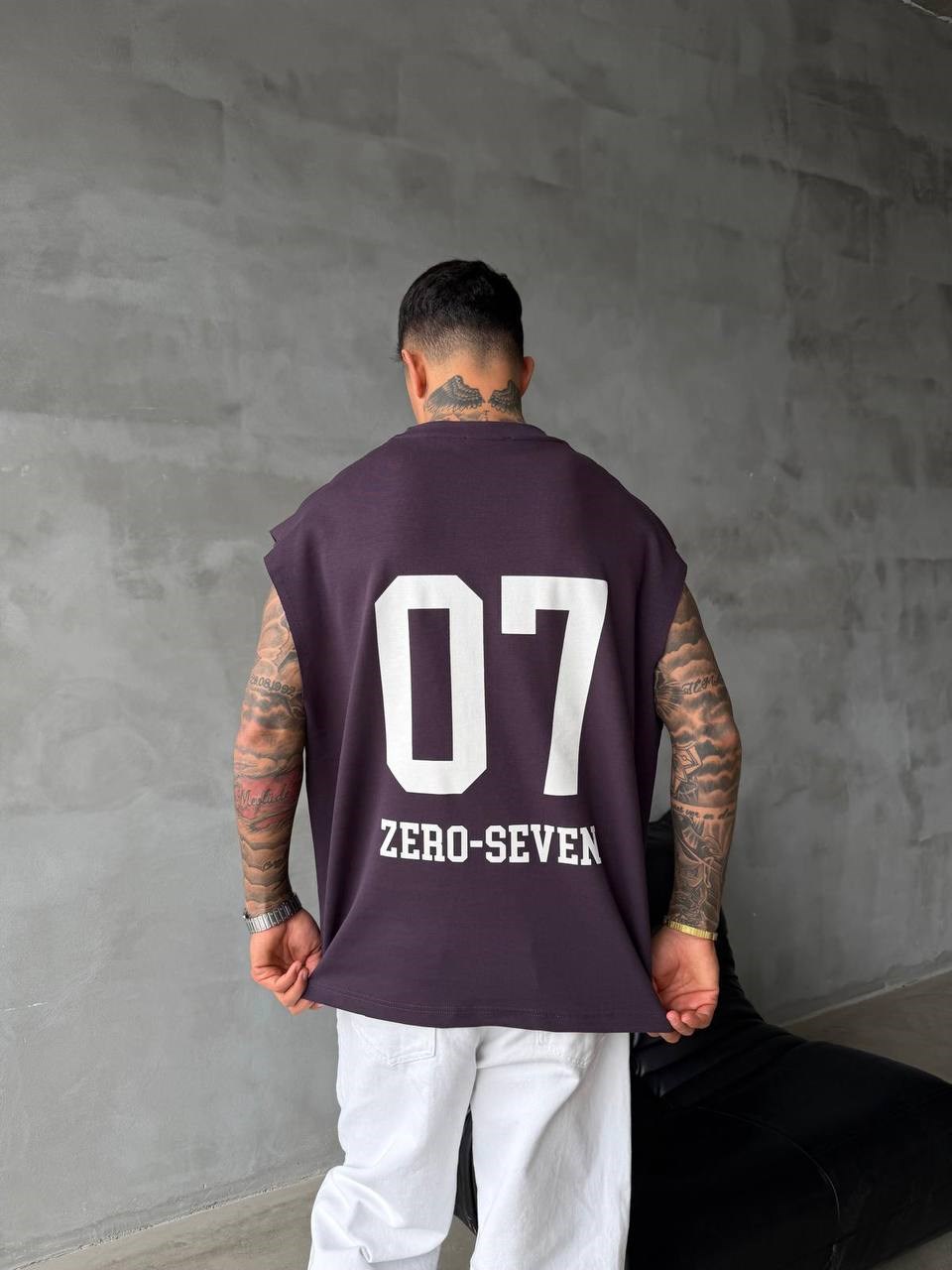 Wholesale Mens Purple Tank Top