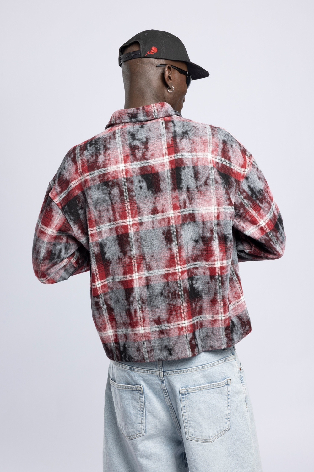 Wholesale Mens Red Washed Shirt 