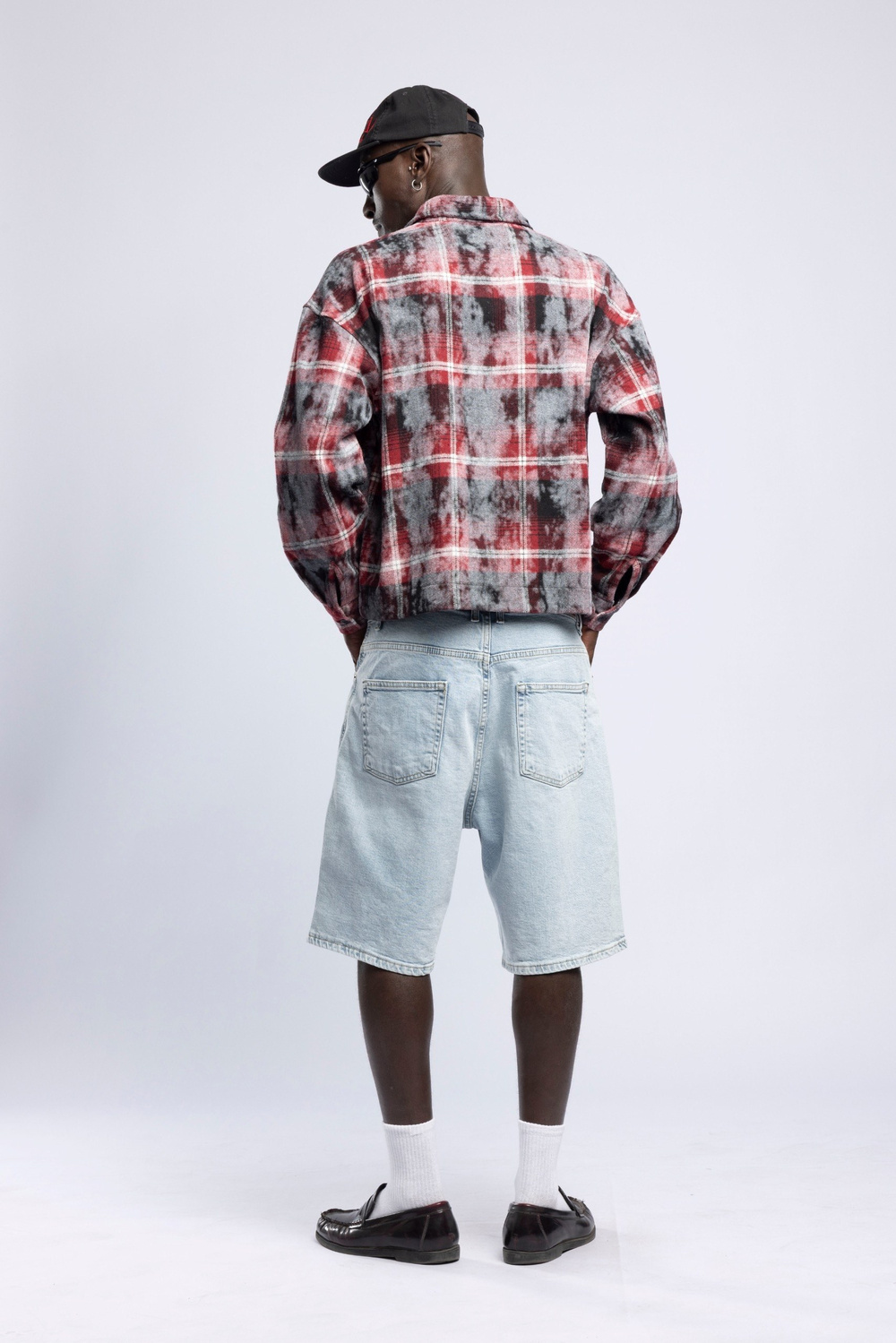 Wholesale Mens Red Washed Shirt 