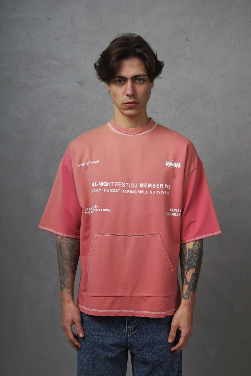 Wholesale Mens Salmon T-Shirt