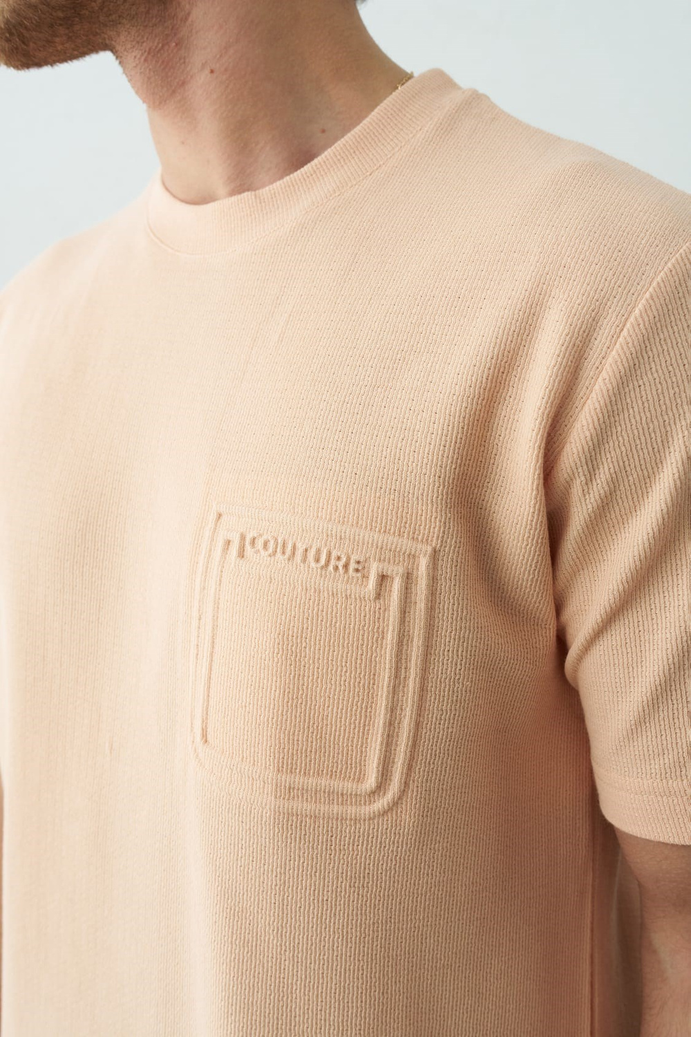 Wholesale Mens Peach T-Shirt
