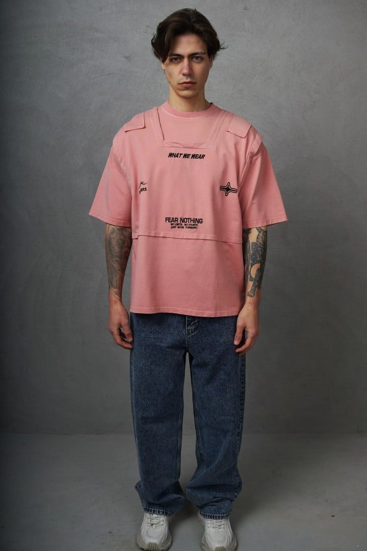 Wholesale Mens Salmon T-Shirt