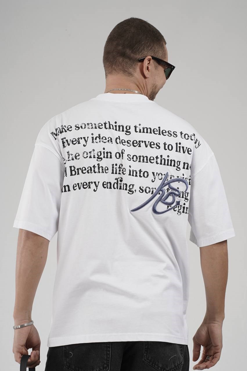 Wholesale Mens White T-Shirt