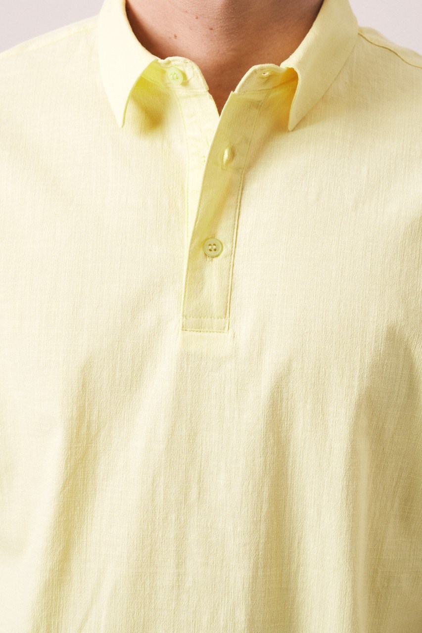 Wholesale Mens Yellow Polo T-Shirt