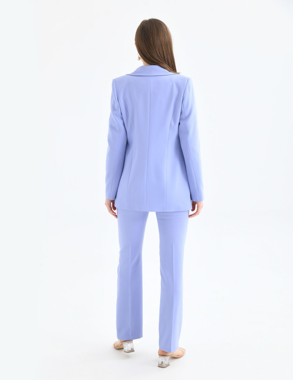 Wholesale Womens Baby Blue Two-Piece Suit 