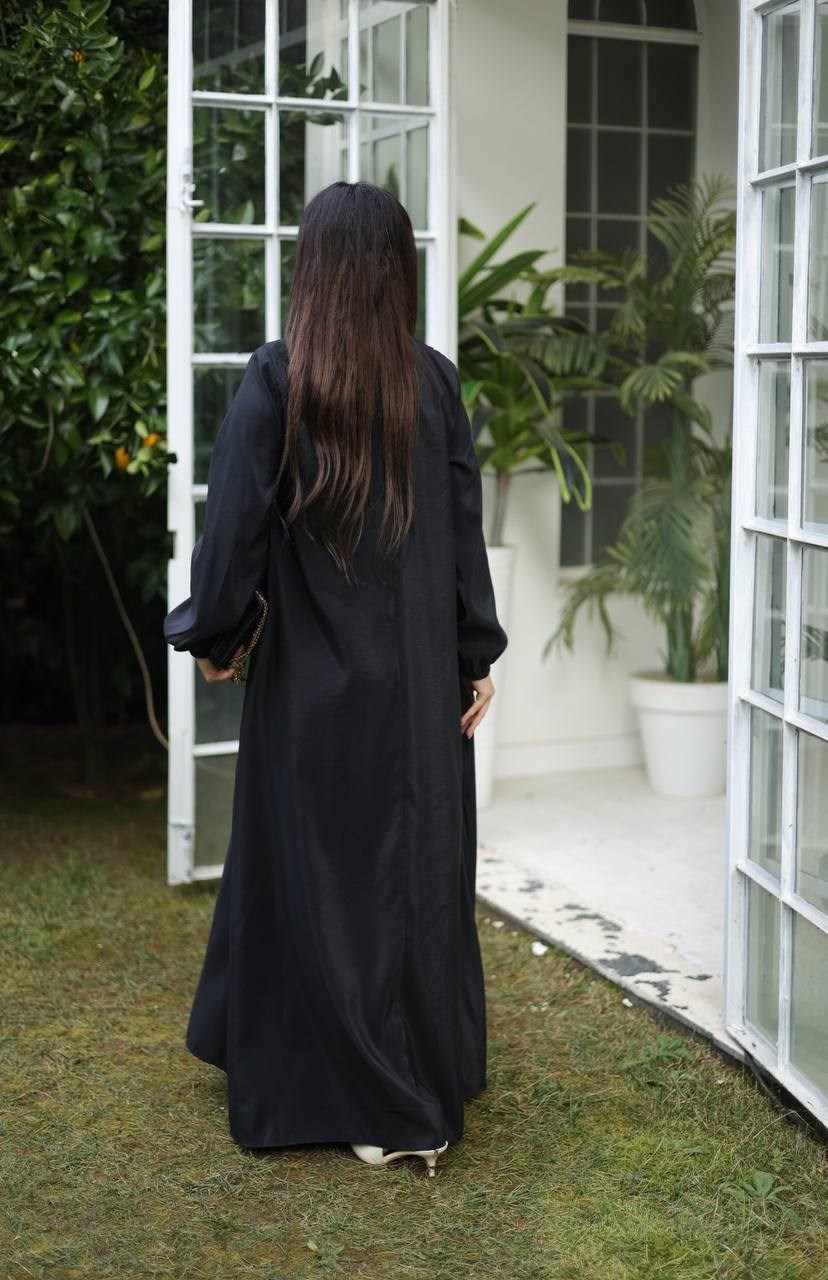 Wholesale Womens Black Maxi Hijab Dress