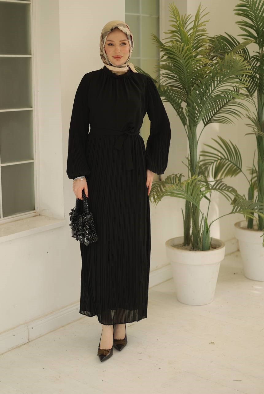 Wholesale Womens Black Maxi Hijab Dress