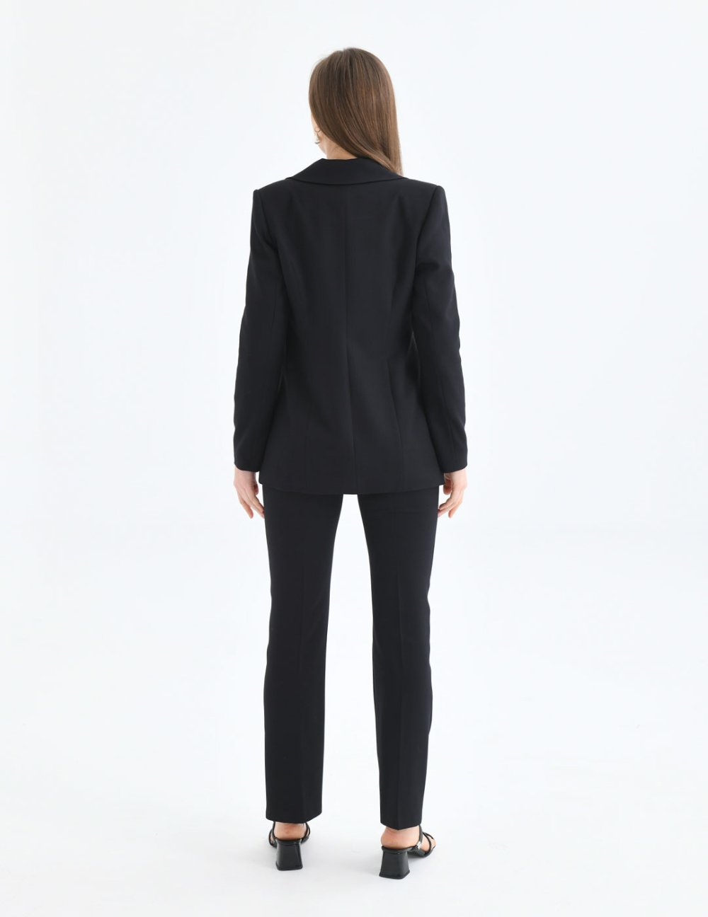 Wholesale Womens Black Two-Piece Suit 