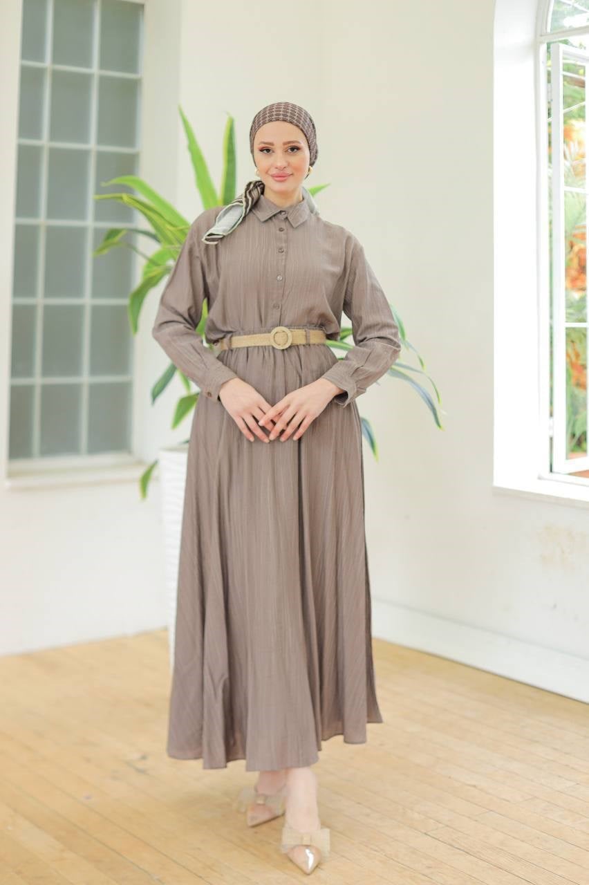Wholesale Womens Brown Skirt Set
