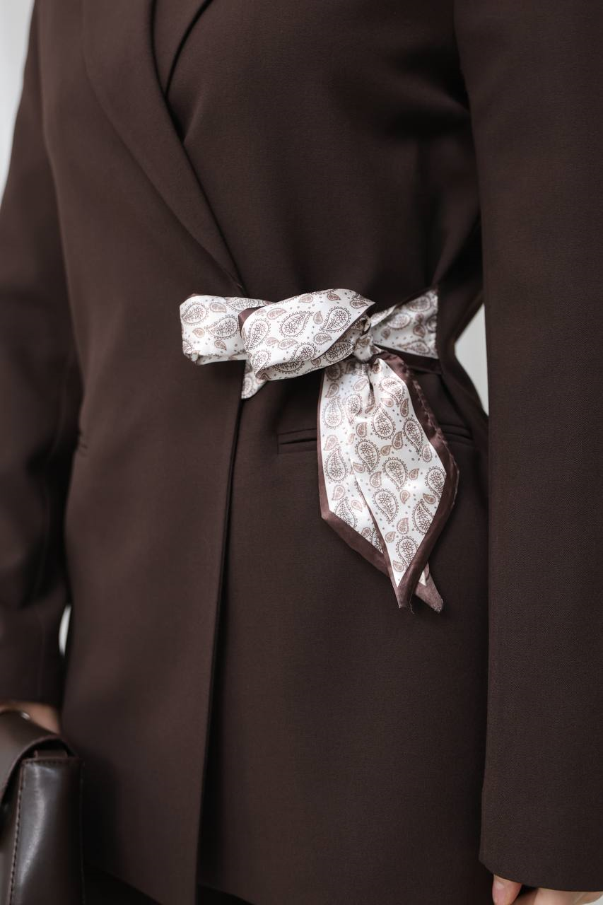 Wholesale Womens Brown Two-Piece Suit 