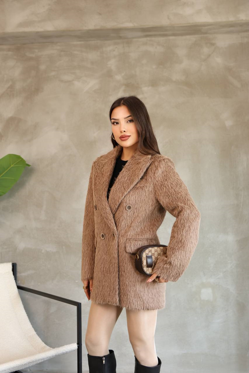 Wholesale Women's Camel Blazer 0017-1419
