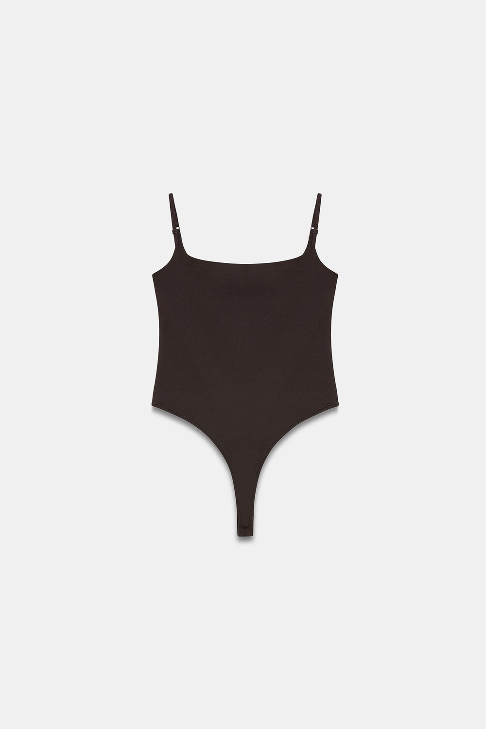 Wholesale Womens Dark Brown Strappy Bodysuit