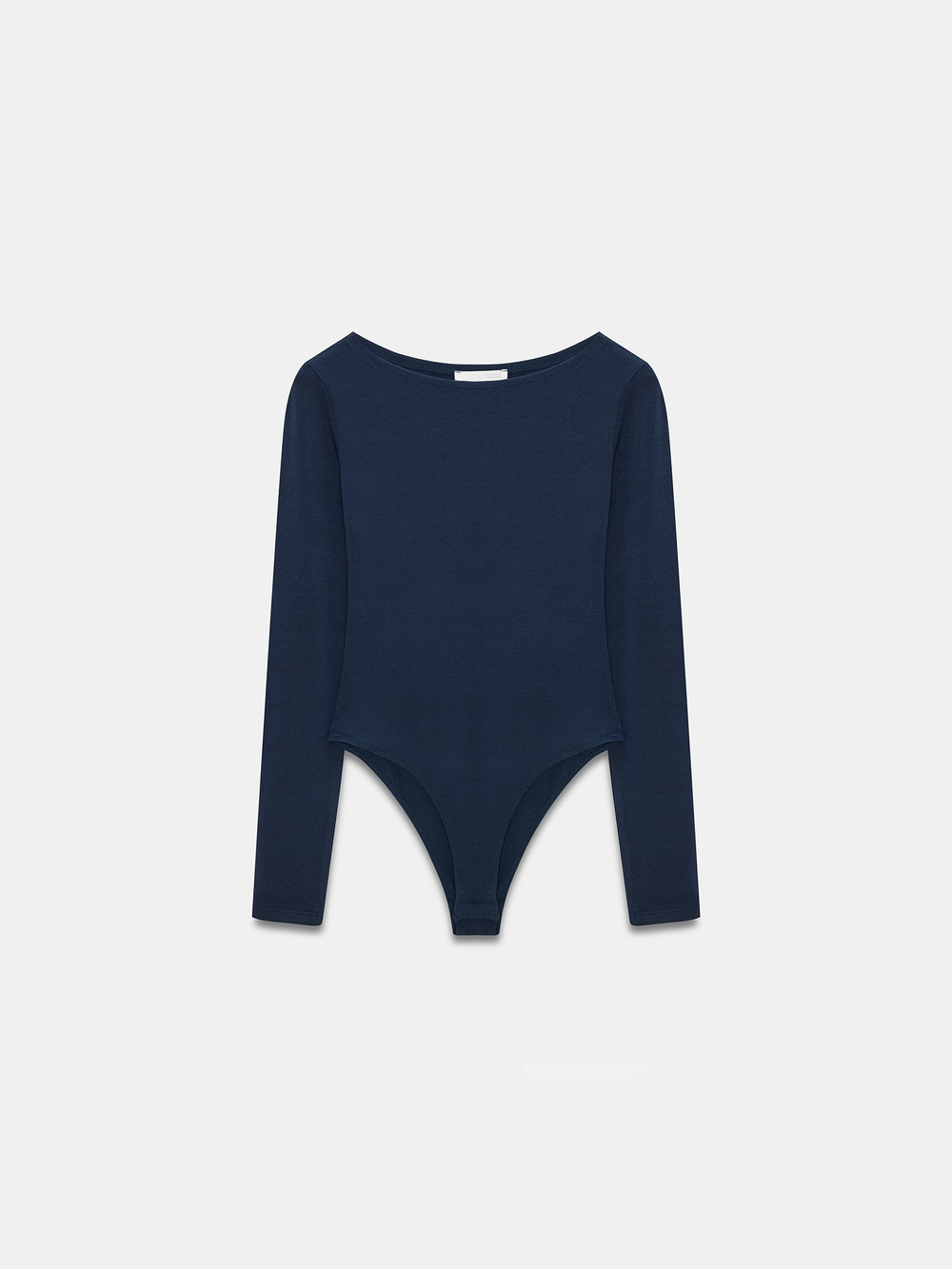 Wholesale Womens Dark Navy Scoop-Neck Bodysuit