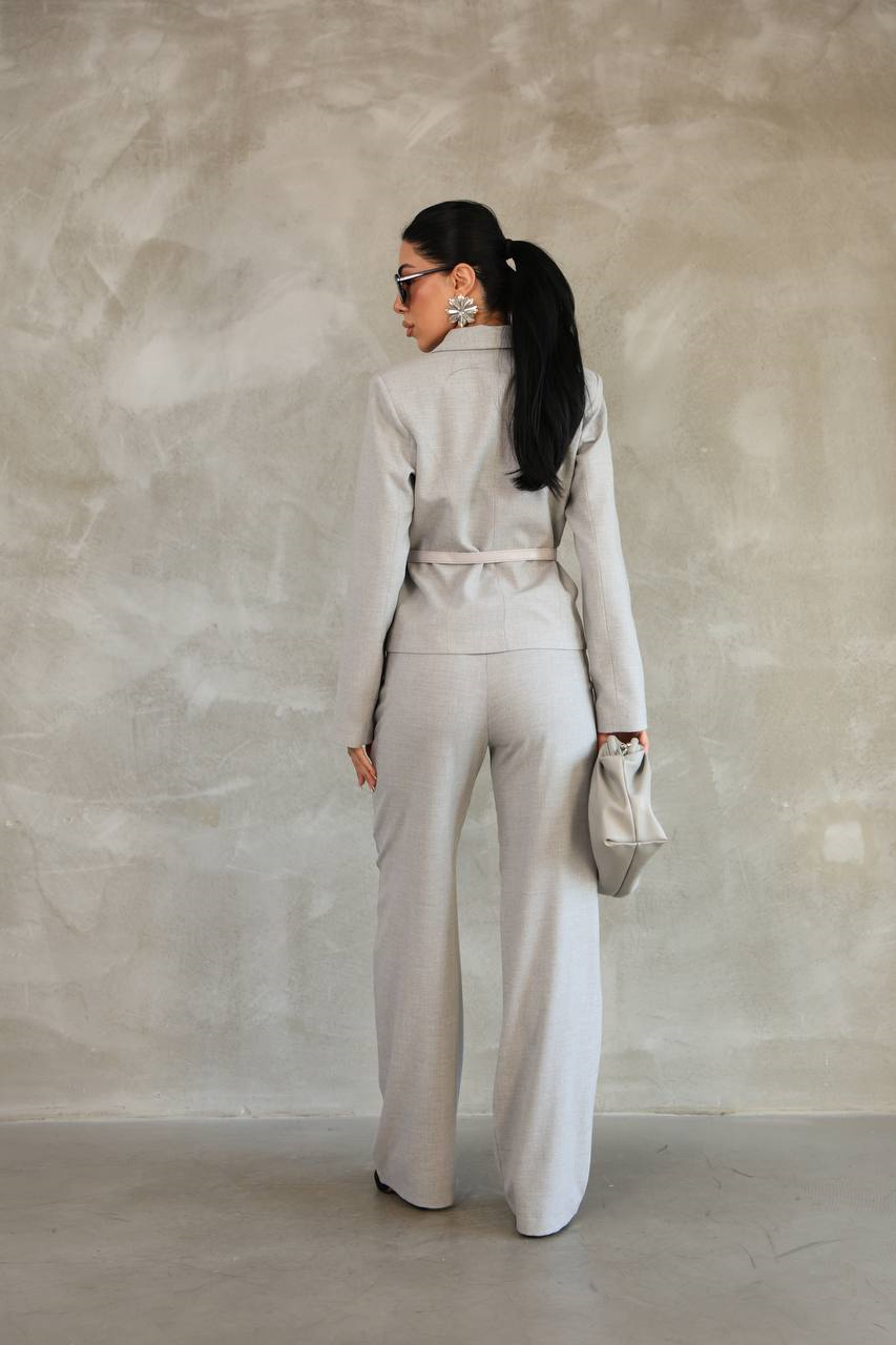 Wholesale Womens Gray Two-Piece Suit 