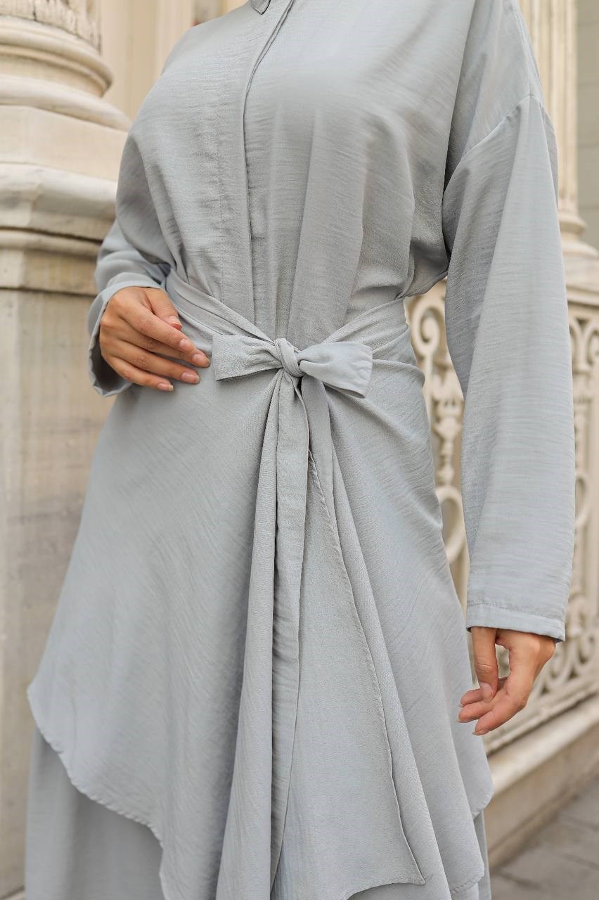Wholesale Womens Indigo Maxi Hijab Dress