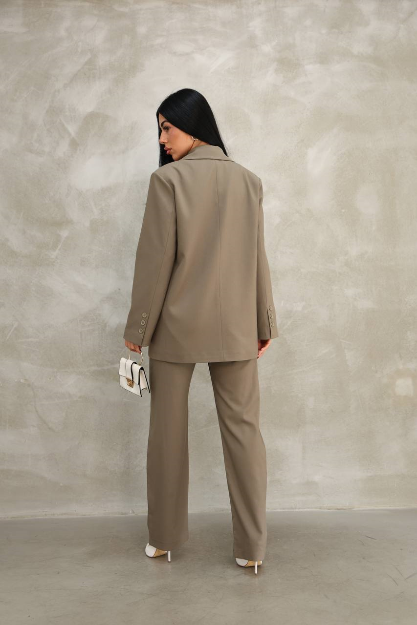 Wholesale Womens Khaki Two-Piece Suit 