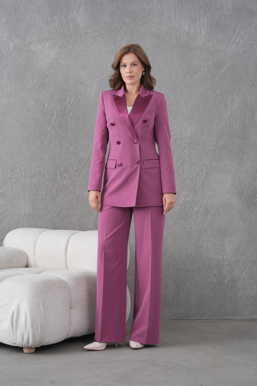 Wholesale Womens Lilac Two-Piece Suit 