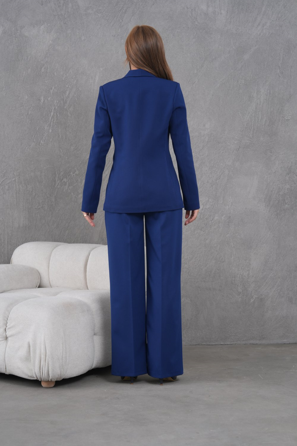 Wholesale Womens Navy Two-Piece Suit 