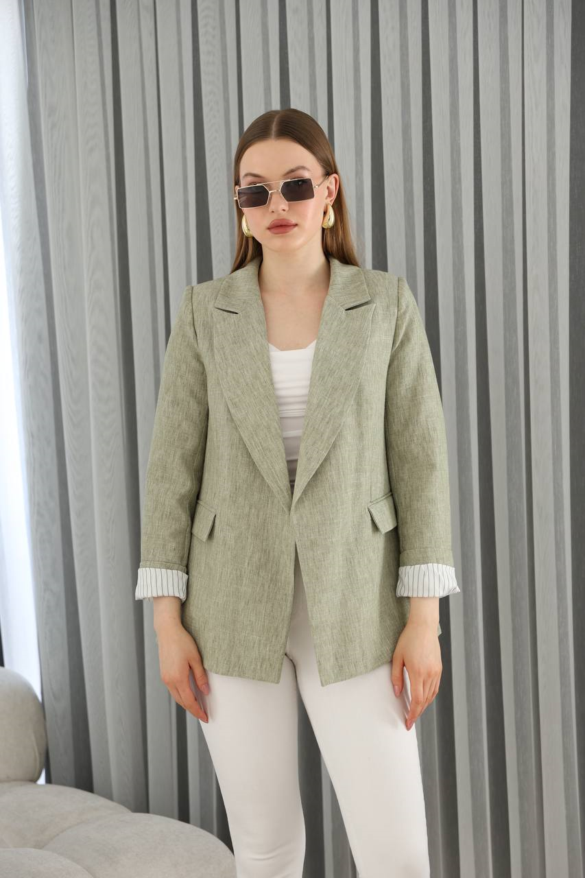 Wholesale Women's Pistachio Blazer 0017-9000
