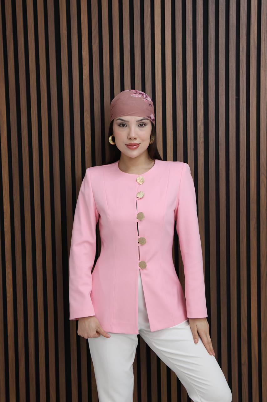 Wholesale Women's Powder Blazer 0017-1337
