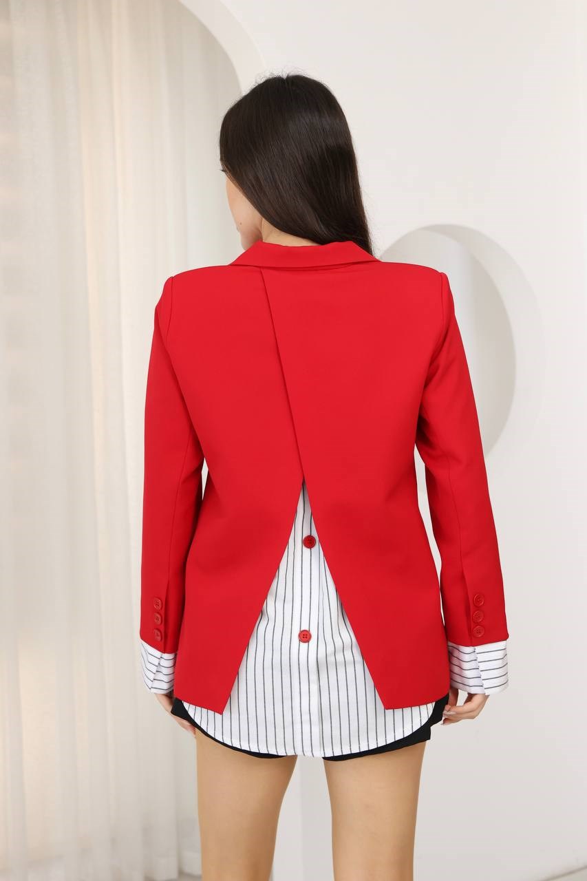 Wholesale Womens Red Blazer